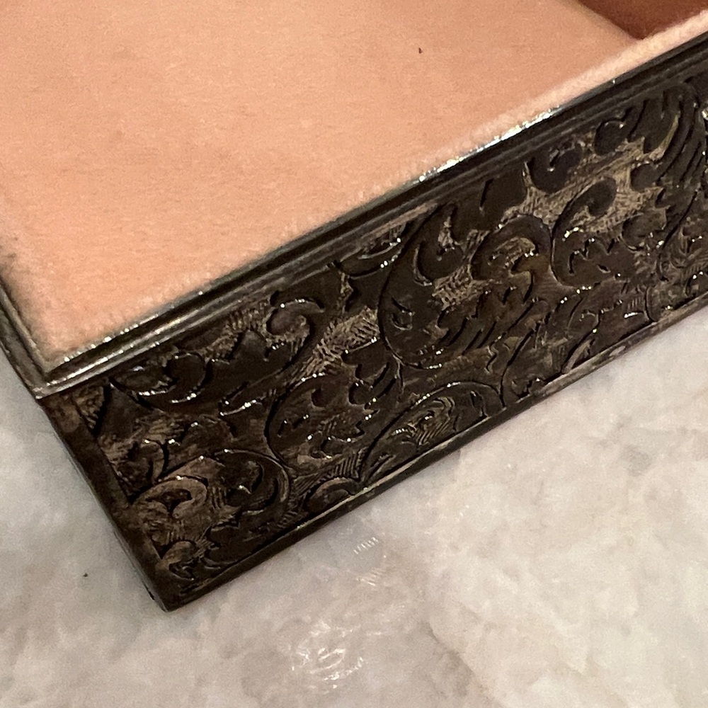 Ornate Silver Box - Picture 3 of 4